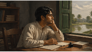 A Postmaster in his Office