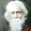 This is a picture of Gurudev Rabindranath Tagore